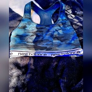 New Balance XL sports bra camouflage color